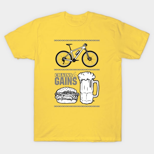 CHAINS & GAINS HT T-Shirt by CALMA